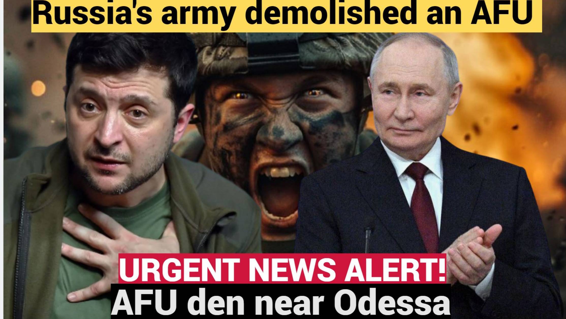 Russia's army demolished an AFU den near Odessa