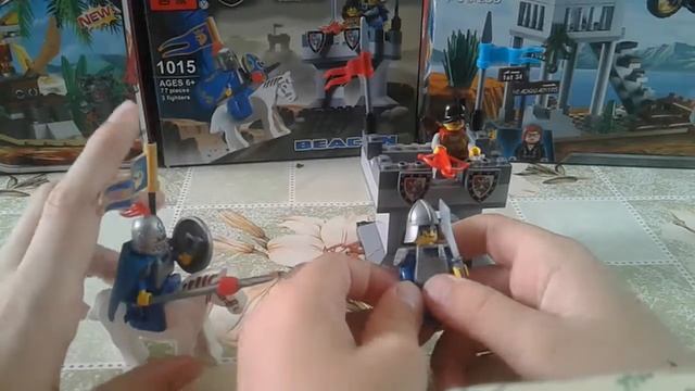 Обзорчик на лего "Рыцари и китайское Лего ниндзяго " смотреть онлайн