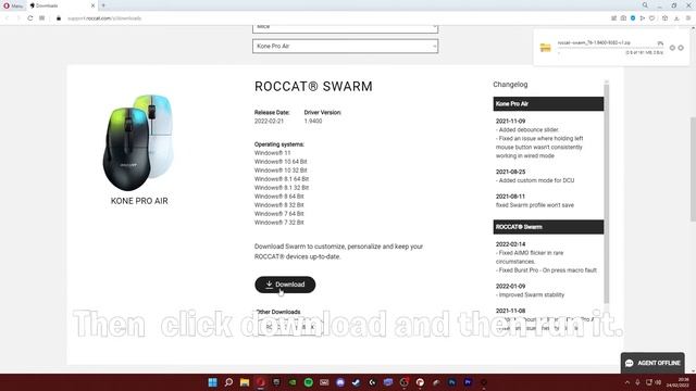 How to find your DPI in the Roccat Swarm смотреть онлайн