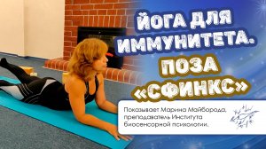 Йога для иммунитета. Поза «Сфинкс»
