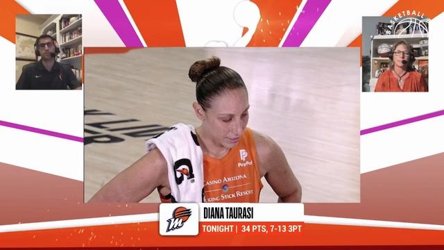 [WNBA] Diana Taurasi Post-Game Interview, Phoenix Mercury vs Washington Mystics, August 23, 2020 смотреть онлайн