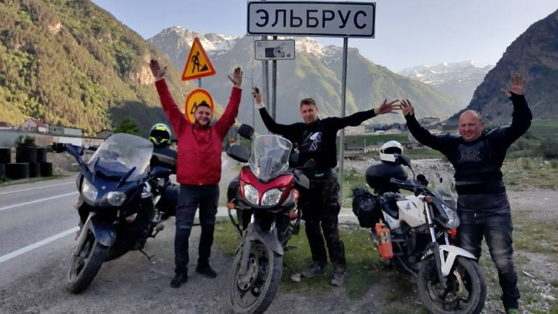 Мото путешествие Москва - Эльбрус 2024 часть 1