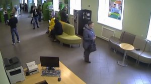Кража кошелька в Сбербанке