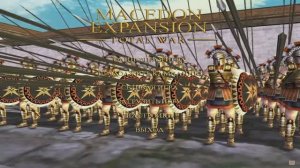 Бритты №18 с форой для ИИ. Macedon Expansion 1.4 Rome Total War. Морской поход в Сирию.