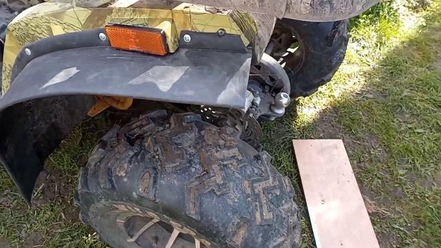 установка расширителей арок на квадроцикл. смотреть онлайн