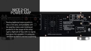 Marantz MM7025 Stereo Power Amplifier | 2-Channel Both Single-Ended RCA and Balanced XLR Inputs