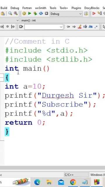 C Language Tutorial | How to write C Coding | Programming Syntax | Class-01 #ctutorials #ccoding