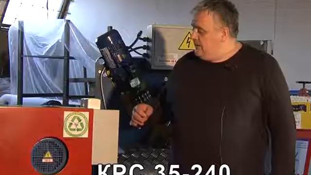 Кабеле разделочный станок КРС- 35-240 «НовоТех» 2014 смотреть онлайн