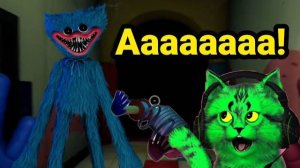 Хаги Ваги хочет меня поймать! ⏪ Poppy Playtime ⏪ Поппи время играть ⏪ Это страшная игрушка! ⏪1
