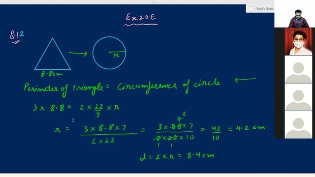 Mathematics Class 7a P1 01-02-2022