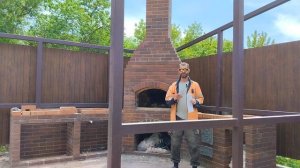 Барбекю из кирпича и  из чего формируется стоимость