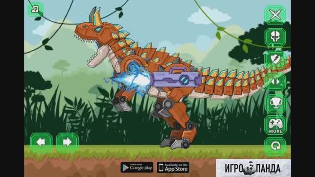 Роботы динозавры_ Карнотавр. смотреть онлайн