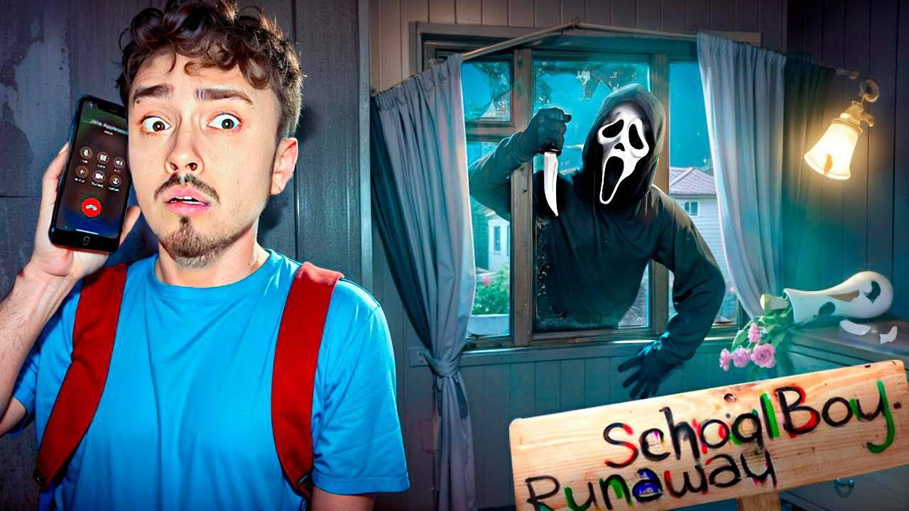МАНЬЯК ПРОБРАЛСЯ В ДОМ ЗЛЫХ РОДИТЕЛЕЙ В SCHOOLBOY RUNAWAY В МАЙНКРАФТ! (360p)