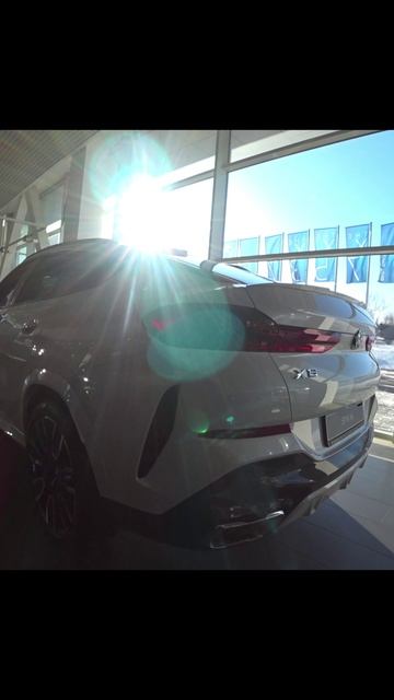 BMW X6 M short white обзор цена