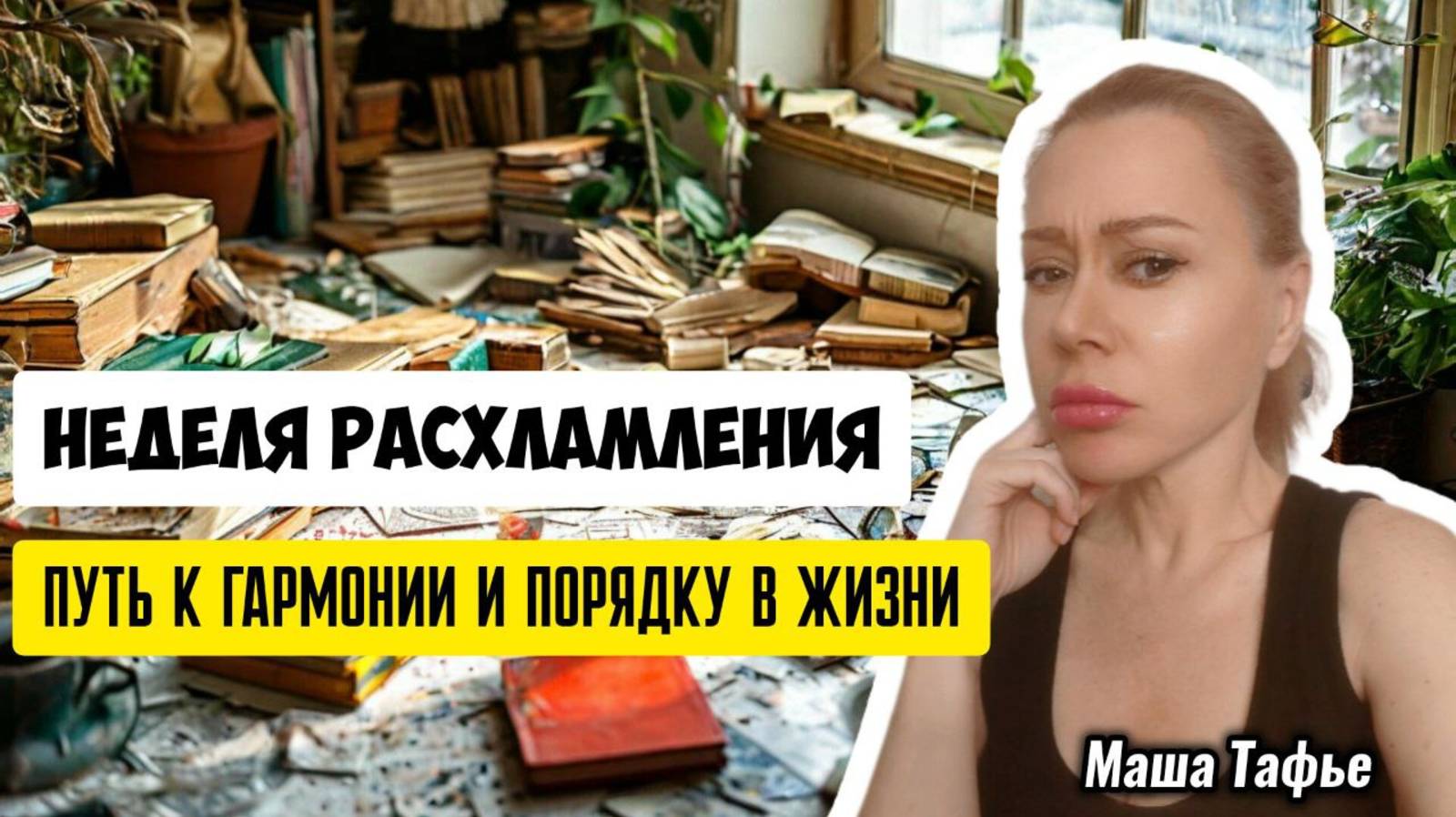 Неделя Расхламления: путь к гармонии и порядку в жизни. Зима с Машей ❄️ Видео №63