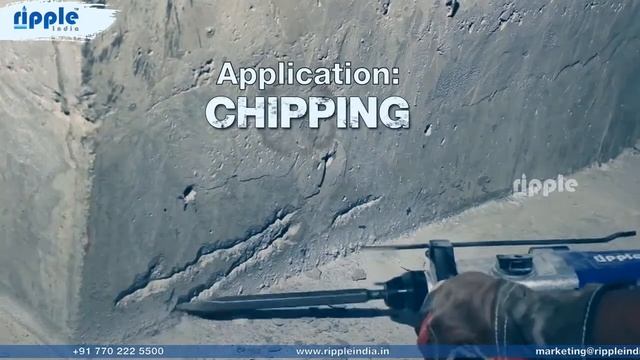 RHD 26 PLUS || 26mm Rotary Hammer Drill || UN BOXING & APPLICATION VIDEO || RIPPLE INDIA