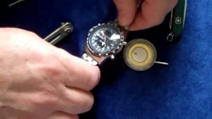 Battery Replacement Sekonda World Time Chronograph 3116
