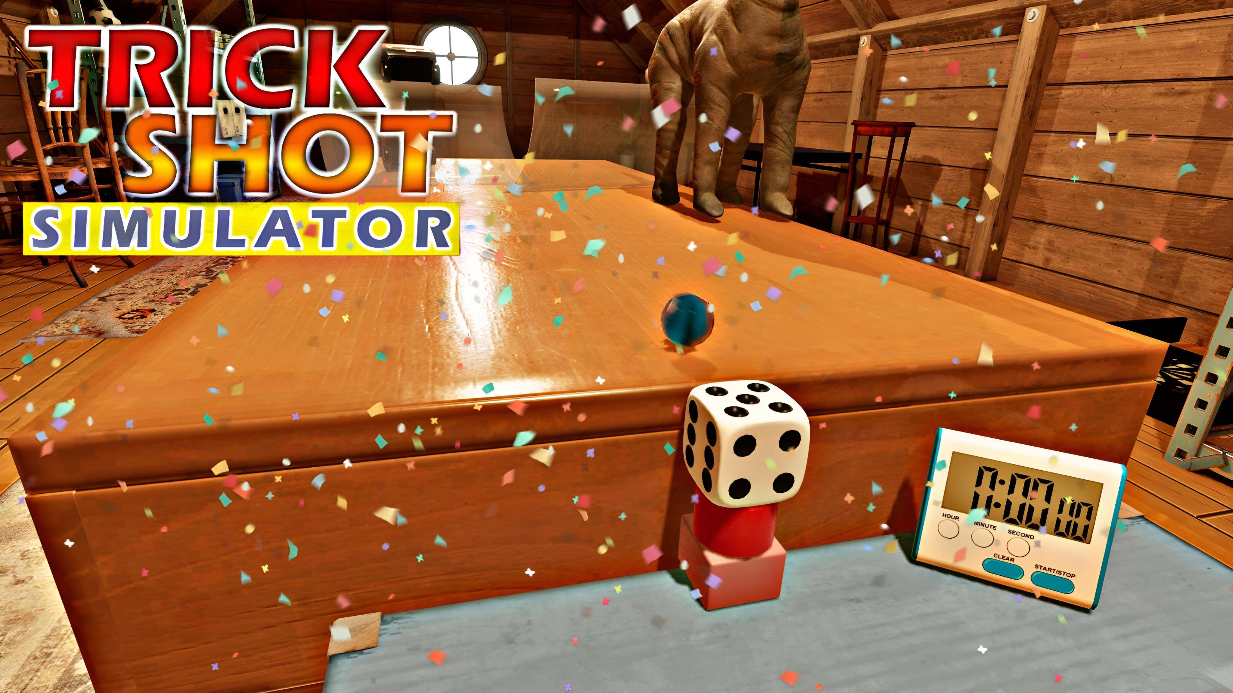 Походили, побродили (TRICKSHOT SIMULATOR). ПОПАДИ ТОЧНО В ЦЕЛЬ!
