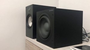 Bowers & Wilkins 606 + ASW 608 - BASS I LOVE YOU