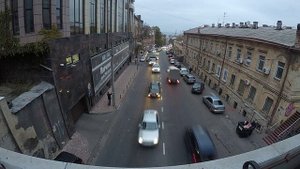 Одесса. Час пик. Польский спуск.