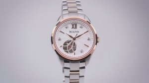 Женские часы Bulova Sutton Women's Diamond 98P170