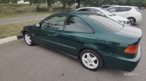 Honda Civic купе левый руль 6-е поколение eva коврики в салон evabel.ru 8800-222-48-45