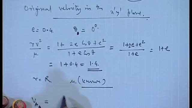 Mod-01 Lec-32 Trajectory Transfer (Contd...11) and Attitude Dynamics
