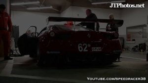 Ferrari 458 GTLM revving