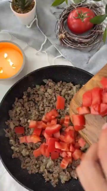 Паста а-ля Болоньезе🍝Рецепт на видео 🎥