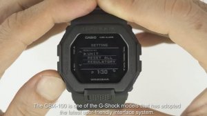 PERFECT BLACK | CASIO G-SHOCK GBX-100NS-1