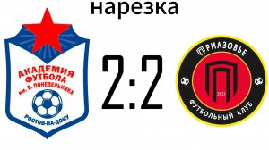 Нарезка Академия 2:2 Приазовье