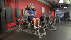 Hammer Strength Plate-Loaded V Squat Instructions