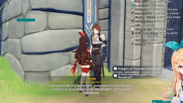 Pomu's adorable attempt to hide [Nijisanji EN]