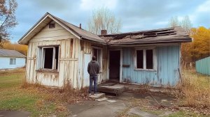Мужчина покупает ЗАБРОШЕННЫЙ ДОМ за 7500 долларов и превращает его в новый