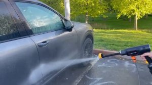 Мойка высокого давления на аккумуляторе мощная с большой батареей