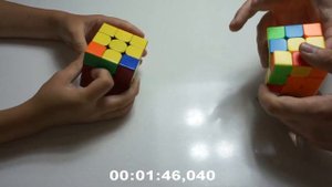СОРЕВНОВАНИЕ ПО СБОРКЕ КУБИКА РУБИКА | КТО БЫСТРЕЕ???