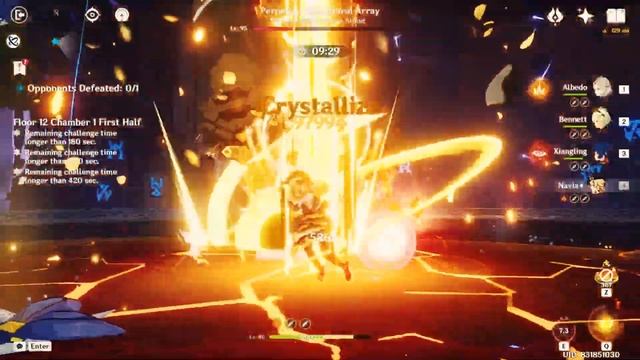 Navia Albedo Vs PMA Spiral Abyss 4.3 смотреть онлайн