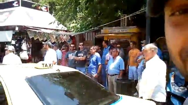 Greek National Taxi Union Strike - Syntagma D-1 смотреть онлайн