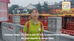 CCGrass Nanjing tour East Zhonghua Gate Historical Block & Confucius Temple