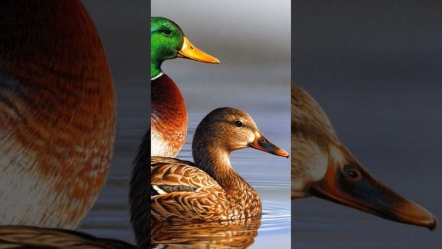 ГОЛОС КРЯКВЫ Mallard voice #shorts