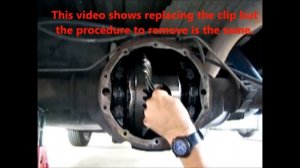 GMC Sierra 1500 Eaton G80 Locking Differential Axle Clips