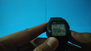 CASIO ALARM CHRONO W-96H (REVIEW DAN SETTING PENGATURAN JAM & STOPWATCH)