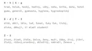 Чешский алфавит и произношение. Произноси как чех!