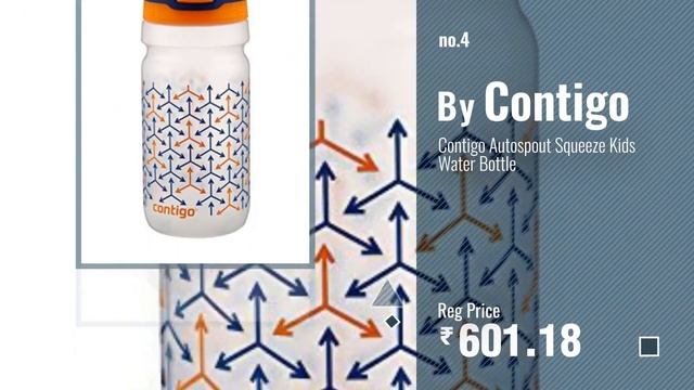 Top 10 Water Bottles Contigo [2018]: Contigo AUTOSEAL Chill Stainless Steel Water Bottle, 24oz, смотреть онлайн