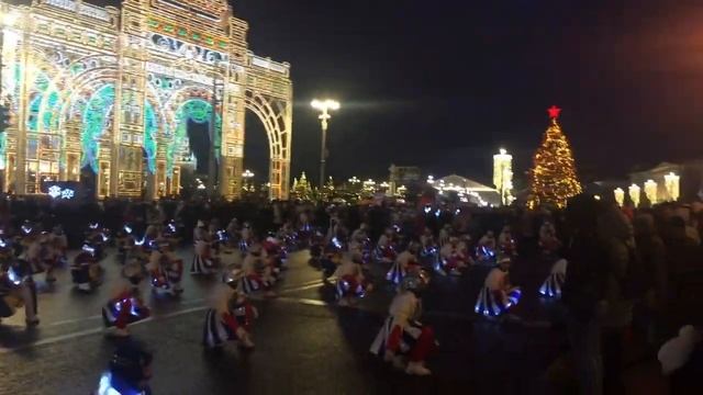 Новый 2020 год в Москве - Тверская улица и Охотный ряд