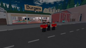 ROBLOX готовим бюргеры