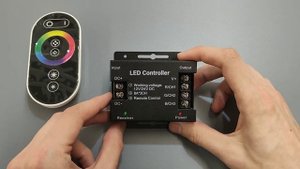 Контроллер RGB сенсор 24А 12/24V 288/576W