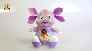 мягкая игрушка лунтик светиться мульти пульти