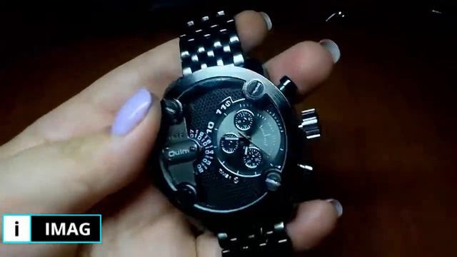 Обзор часов Oulm смотреть онлайн