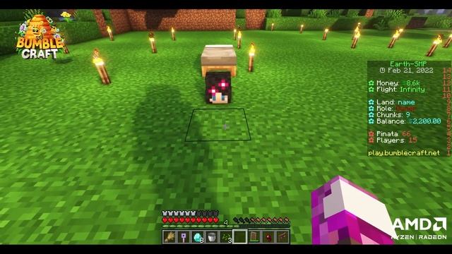 Living my BEST LIFE in BUMBLE CRAFT | Lavender Girl | Minecraft смотреть онлайн